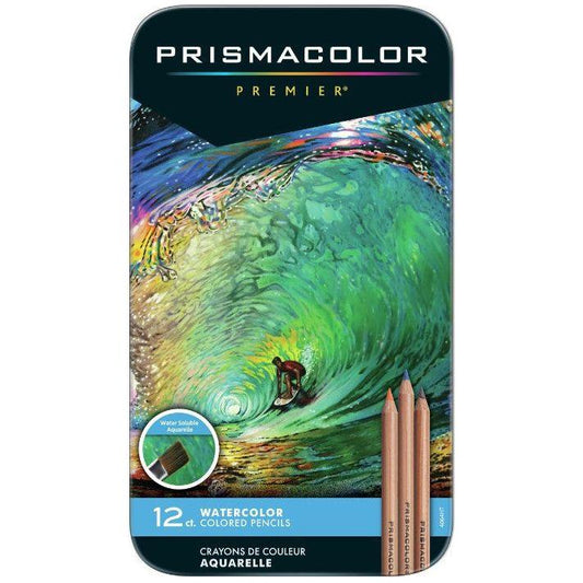 PRISMACOLOR WATERCOLOR PENCILS 12/PKG