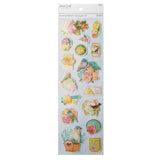 VINTAGE BIRD 3D STICKER 16 PC