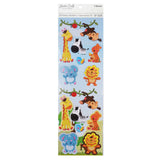 SAFARI ANIMAL 3D STICKER 14 PC