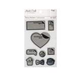 ASSORTED MIRROR STICKERS 9 PC