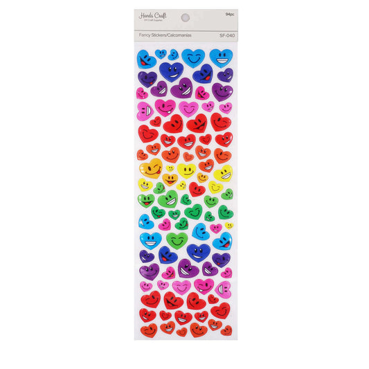 RAINBOW HEART STICKER