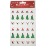 CHRISTMAS ELEMENT STICKER 30 PC