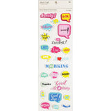 FUN WORD 3D STICKER 24 PC