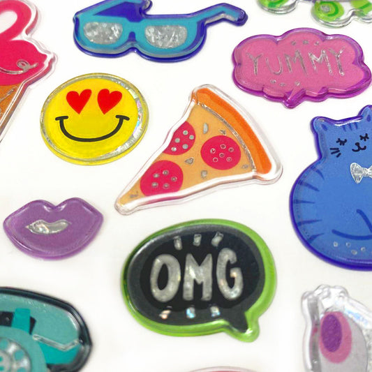 POXY STICKERS | RETRO VIBES