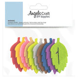 FELTIE FELT LEAF SHAPE 10 PC