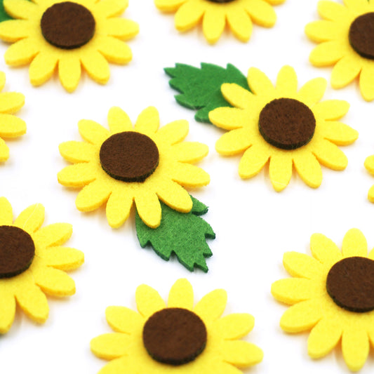 FELT MINI SUNFLOWER