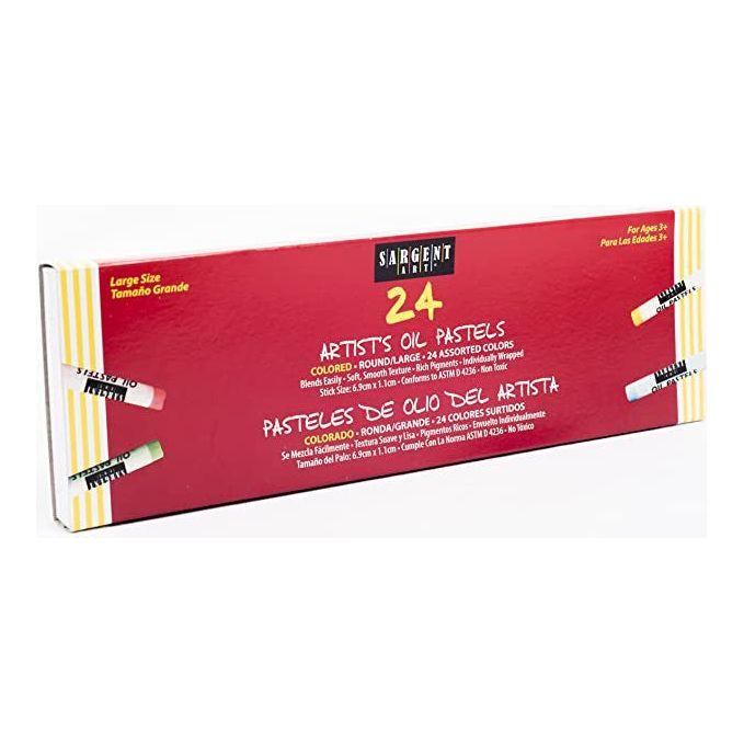 OIL PASTELS JUMBO 24 COLORS