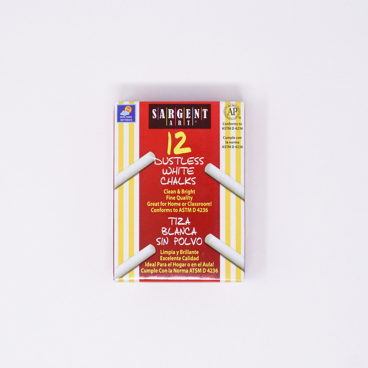 White Dustless Chalk 12ct.