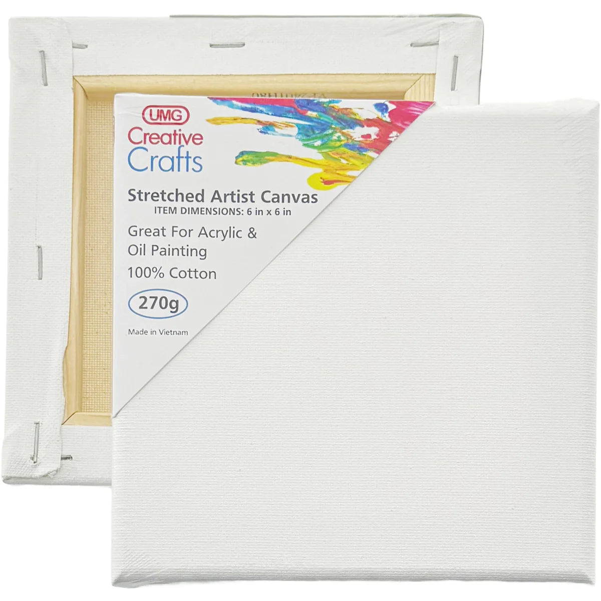 Stretched Canvas | 6x6in