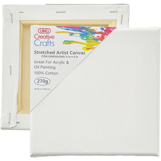 Stretched Canvas | 6x6in