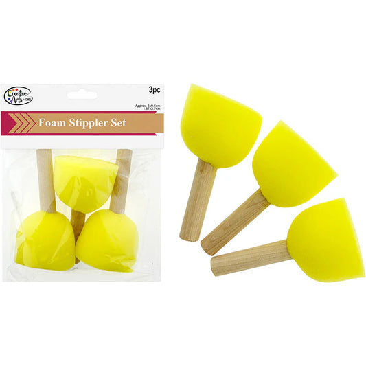 FOAM STIPPLER SET 5PCS 1.20''