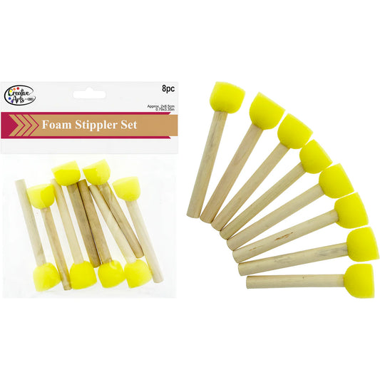 Foam Stippler Set | 8pc | 2cm