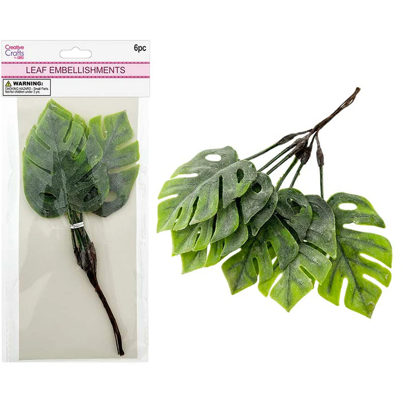Monstera Leaf Bundle | 6pc