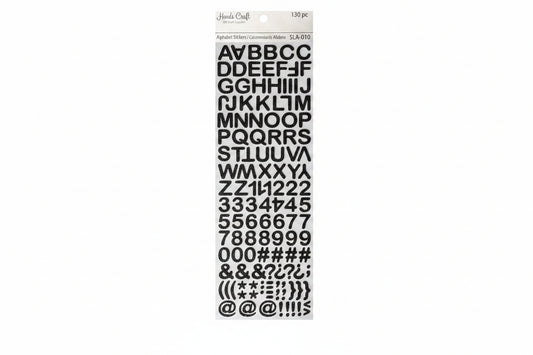 Alphabet Stickers Gold 130 pc (Copy) - JA Riollano
