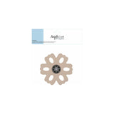 FLOWER WOOD SPINNER 3"