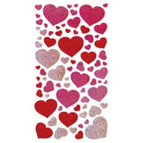 STICKERS BLISSFUL HEARTS 76PCS