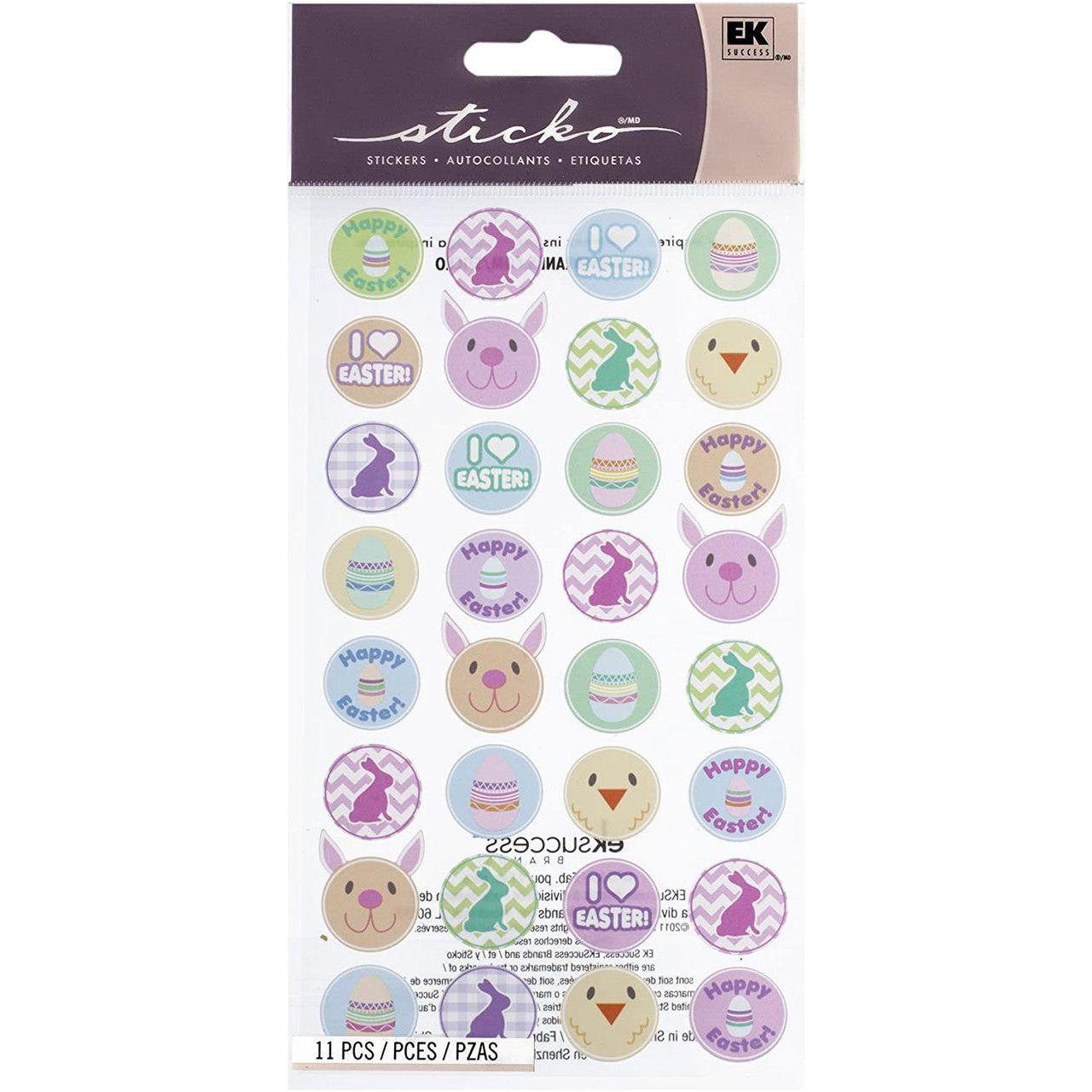 EASTER SEALS STICKERS