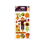 WELCOME FALL STICKERS 12PCS