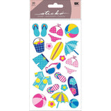 STICKERS POLKADOT BEACH 20PCS