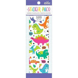 DINOSAUR STICKERS PACK 123 PCS