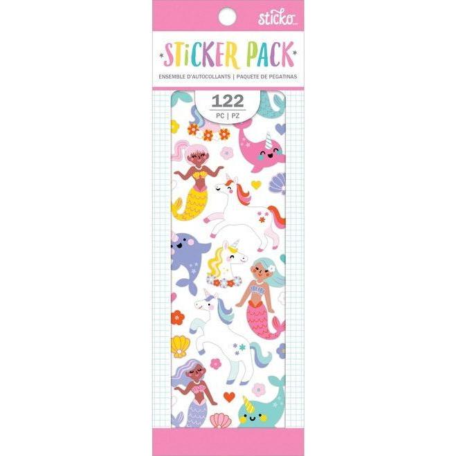 FANTASY ANIMAL STICKER PACK 122 PCS.