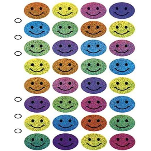 STICKERS HAPPY FACES 32PCS