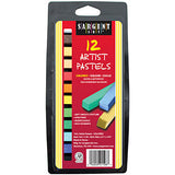 CHALK PASTELS ASST COLORS SET 12