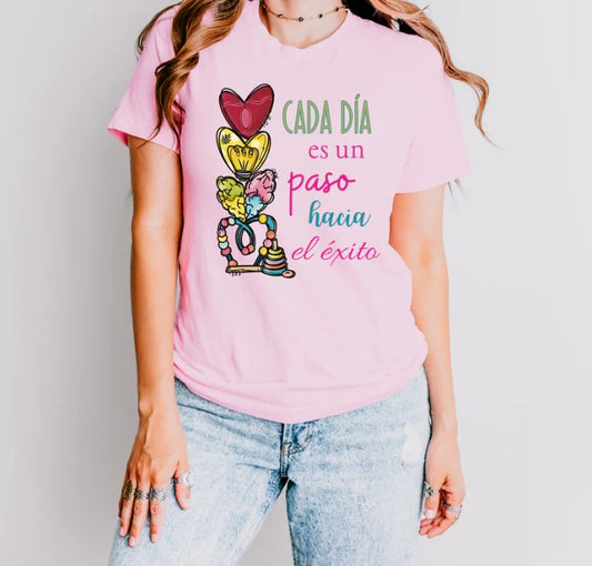 CADA DIA ES UN PASO HACIA EL EL EXITO