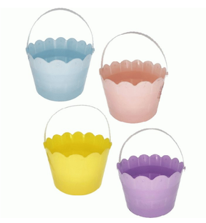 Bucket Plastic | 8(TD)x5(H)x6(BD)