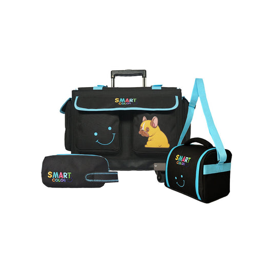 Smart Color Bulto Ruedas Blue Bundle