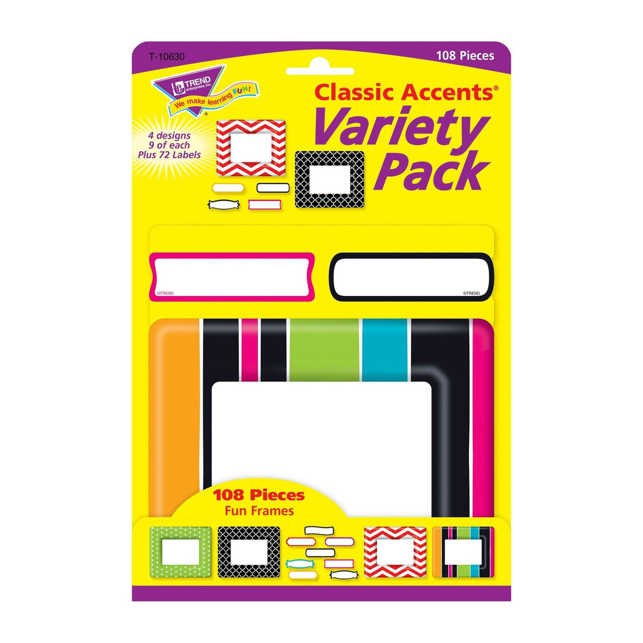 FUN FRAMES CLASSIC ACCENTS VARIETY PACK