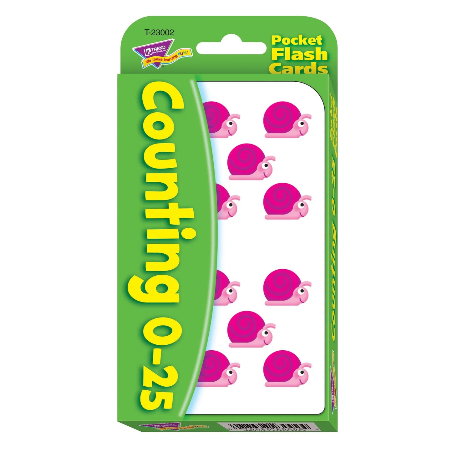 COUNTING 0-25 POCKET FLASH CARDS