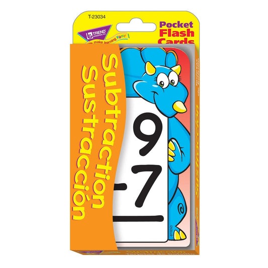 SUBTRACTION FLASH CARDS