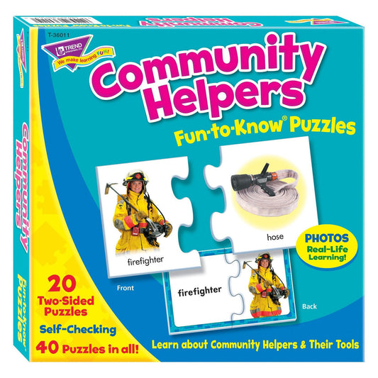 COMMUNITY HELPERS PUZZLES