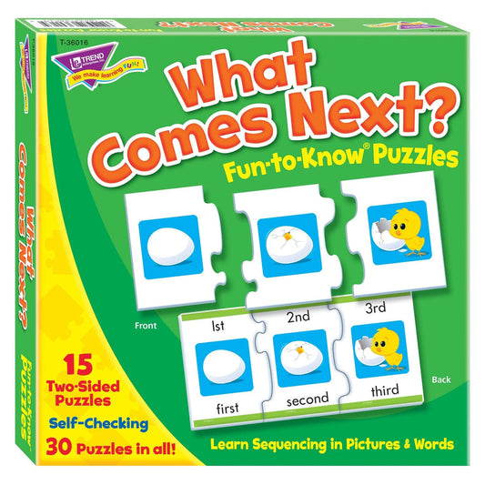 WHAT COMES NEXT? PUZZLE