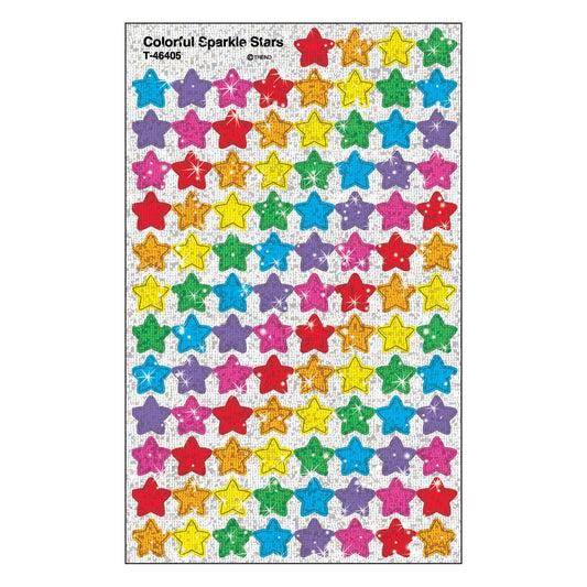 STICKERS COLORFUL SPARKLE STAR
