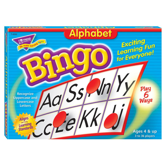 ALPHABET BINGO GAME ENGLISH