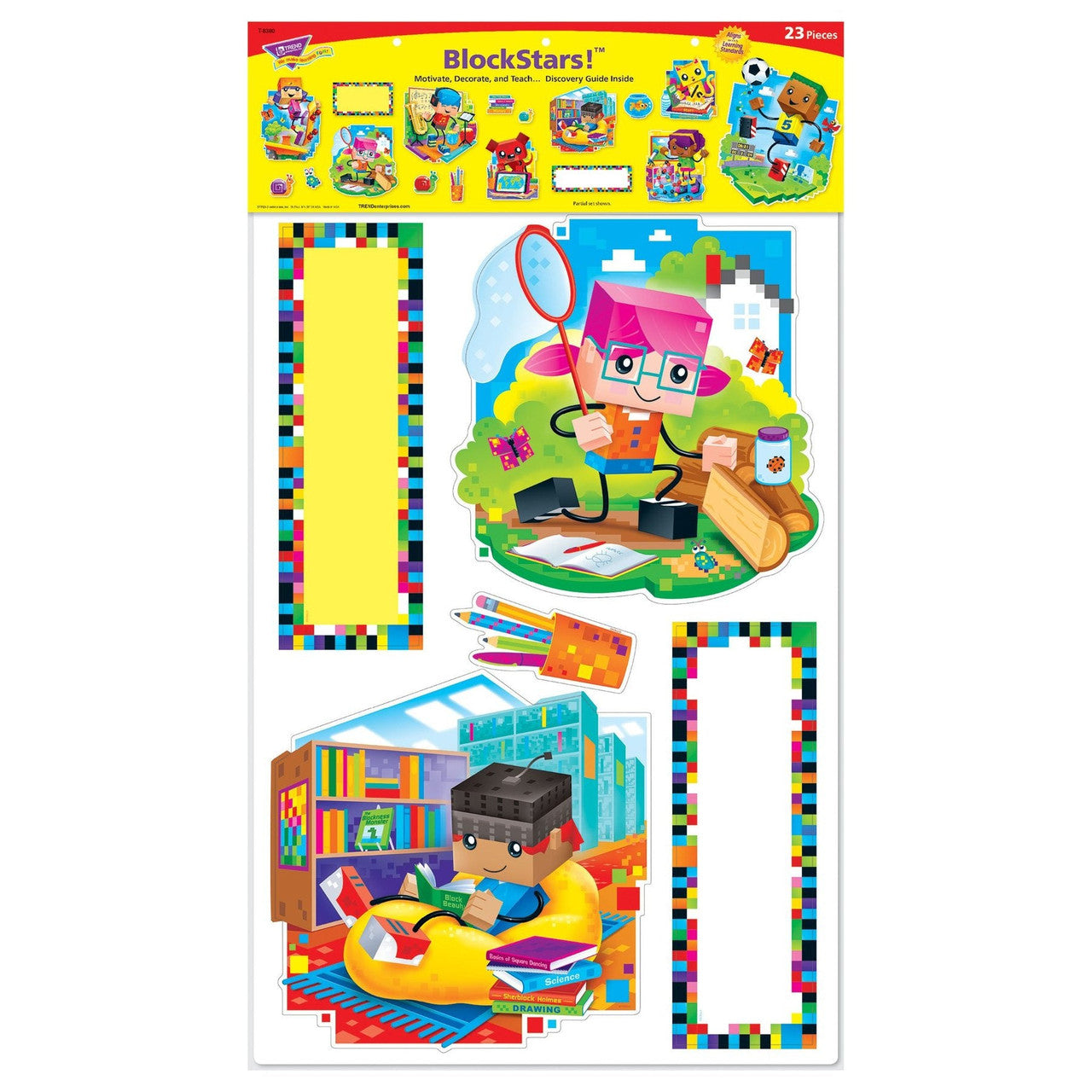 BULLETIN BOARD SET BLOCK STARS!