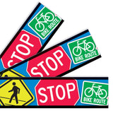 SAFETY SIGNS BORDER