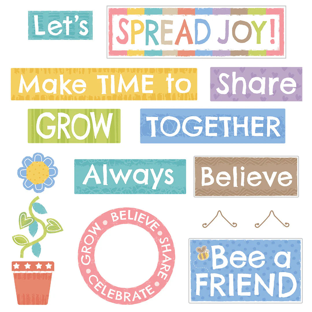 ALWAYS WELCOME BULLETIN BOARD SET