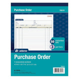 PURCHASE ORDER BOOK NCR 3PT 8" X 10"