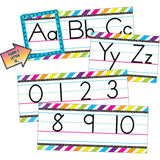 Brights 4Ever Alphabet Line Bulletin Board