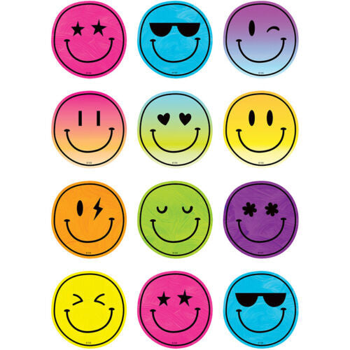 Brights 4Ever Smiley Faces Mini Accents 36 pcs