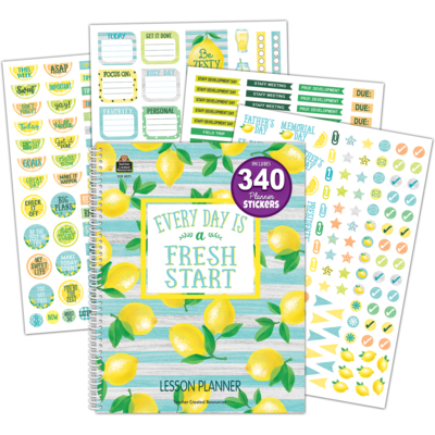 LEMON ZEST LESSON PLANNER 112 P