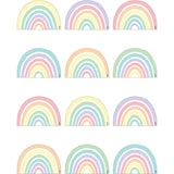 Pastel Pop Rainbows Mini Accents 36 pcs
