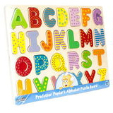 POPLAR'S WOODEN ALPHABET PUZZLE 26 PCS