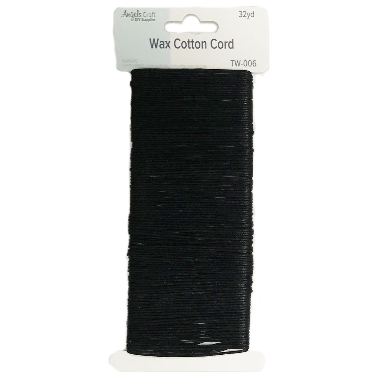 WAX COTTON BLACK 32 YD
