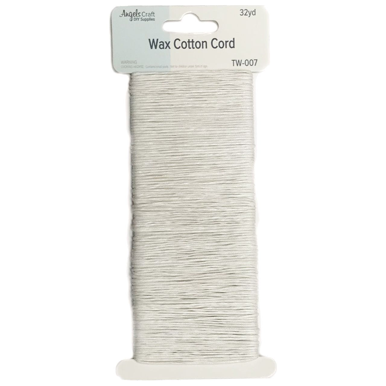 WAX COTTON WHITE 32 YD
