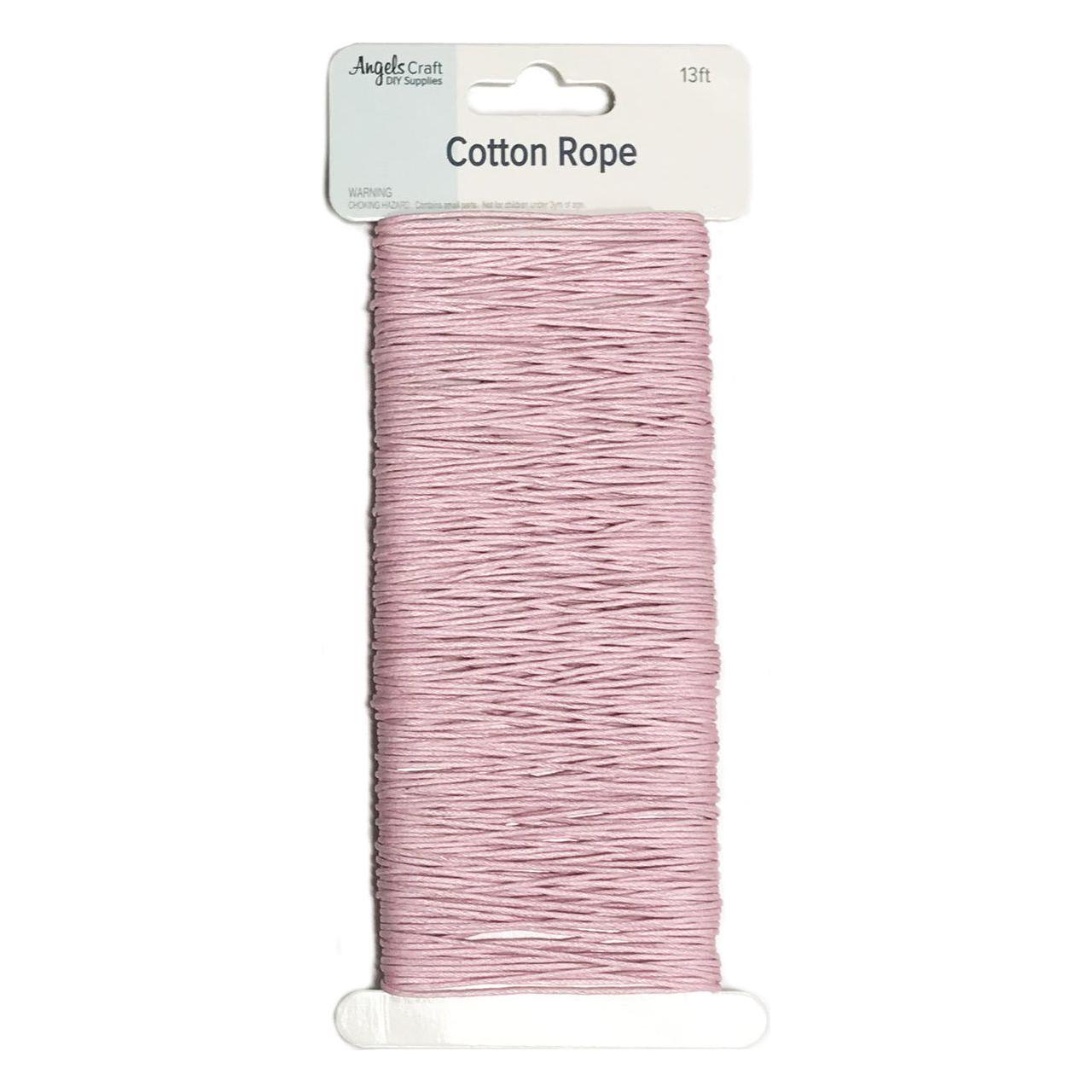 WAX COTTON CORD PINK 32 YD