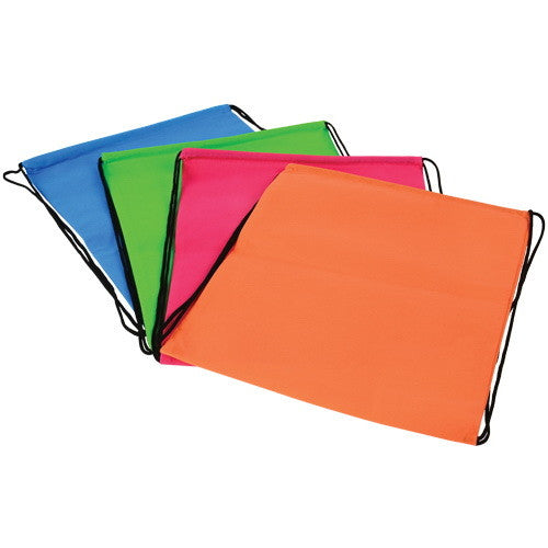 Neon Drawstring Backpacks